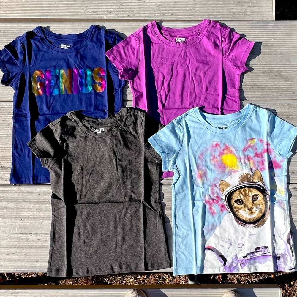 4 Spotted Zebra, Girls, Short Sleeve T-Shirts